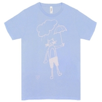 K RECORDS Rainy Day Cat Tシャツ