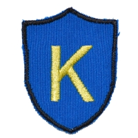 K RECORDS Logo ワッペン