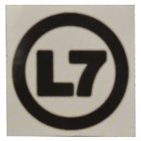 L7 Classic Logo ステッカー