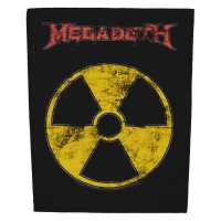 MEGADETH Radioactive バックパッチ