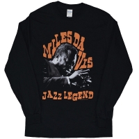 MILES DAVIS Jazz Legend ロングスリーブ Tシャツ