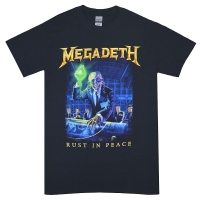 MEGADETH Rust In Peace Track List Tシャツ