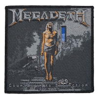 MEGADETH ワッペン Countdown To Extinction Patch / BLACK