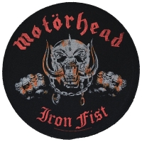 MOTORHEAD Iron Fist バックパッチ
