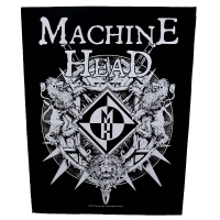 MACHINE HEAD Crest With Swords バックパッチ