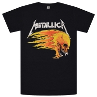 METALLICA Flaming Skull Tour 94 Tシャツ