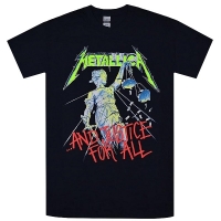 METALLICA ...And Justice For All Tシャツ BLACK