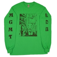 MGMT Little Dark Age ロングスリーブ Tシャツ GREEN