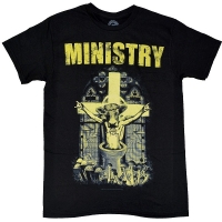 MINISTRY Holy Cow Block Tシャツ