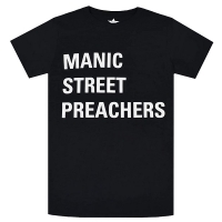MANIC STREET PREACHERS Block Logo Tシャツ