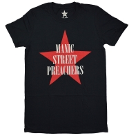 MANIC STREET PREACHERS Red Star Logo Ｔシャツ