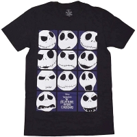 B品 THE NIGHTMARE BEFORE CHRISTMAS Blockheads Tシャツ