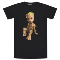 GUARDIANS OF THE GALAXY Vol.2 Groot Perch Tシャツ