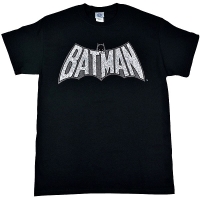 BATMAN Retro Crackle Logo Tシャツ