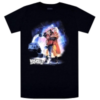 BACK TO THE FUTURE BTF2 Car Lightning Tシャツ