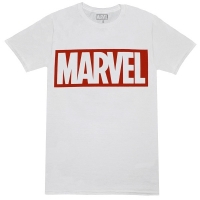 MARVEL COMICS Box Logo Tシャツ WHITE