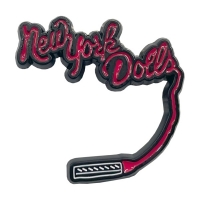 NEW YORK DOLLS Lipstick Logo ピンバッジ