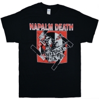 NAPALM DEATH Nazi Punks Fuck Off Tシャツ