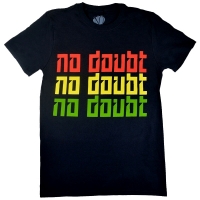 NO DOUBT Rasta Tri Logo Tシャツ