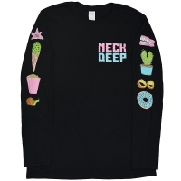 NECK DEEP In Bloom ロングスリーブ Tシャツ