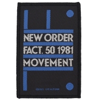 NEW ORDER Fact. 50 Patch ワッペン