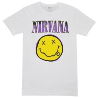 NIRVANA Xerox Smiley Tシャツ
