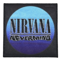 NIRVANA Nevermind Wavy Logo Patch ワッペン