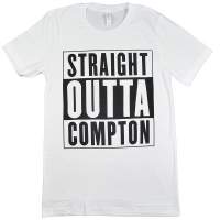 N.W.A Straight Outta Compton Logo Tシャツ WHITE