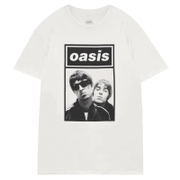 OASIS Noel & Liam boxed Photo Tシャツ