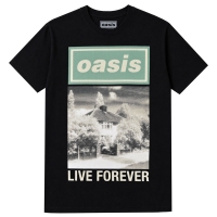 OASIS Live Forever Single Cover Tシャツ