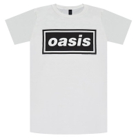 OASIS Decca Logo Tシャツ WHITE