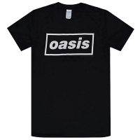 OASIS Decca Logo Tシャツ BLACK