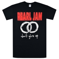 PEARL JAM Don't Give Up Tシャツ BLACK