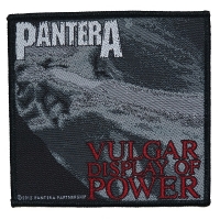PANTERA Vulgar Display Of Power Patch ワッペン