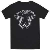 PAUL McCARTNEY & WINGS Wings Logo Tシャツ