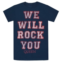 QUEEN We Will Rock You Tシャツ
