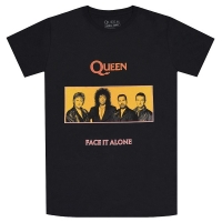 QUEEN Face It Alone Panel Tシャツ