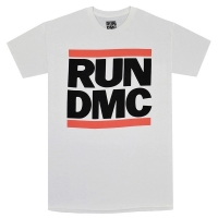 B品 RUN DMC Logo Tシャツ WHITE