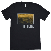 R.E.M. Athens Postcard Throwback Tシャツ