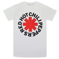 RED HOT CHILI PEPPERS Asterisk Logo Tシャツ WHITE