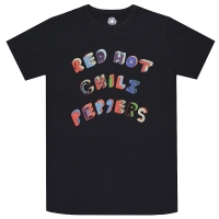 RED HOT CHILI PEPPERS Colourful Letters Tシャツ
