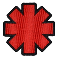 RED HOT CHILI PEPPERS Asterisk Cut-out Patch ワッペン