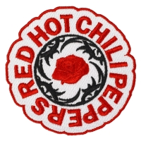 RED HOT CHILI PEPPERS Blood Sugar Sex Magik Rose Patch ワッペン