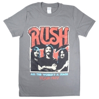 RUSH World a Stage Tour 1977 Tシャツ