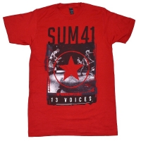 SUM 41 Red Star 13 Voices Tシャツ
