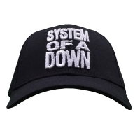 SYSTEM OF A DOWN Stacked Logo スナップバックキャップ