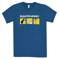 SLEATER-KINNEY 2014 Blue Tシャツ