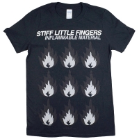 STIFF LITTLE FINGERS Inflammable Material Tシャツ