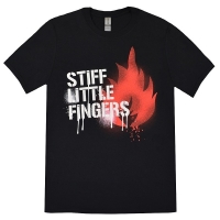 STIFF LITTLE FINGERS Graffiti Logo Tシャツ