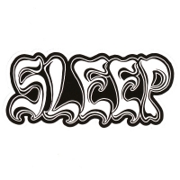 SLEEP Logo ステッカー